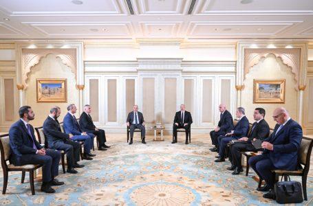 Əliyev-Paşinyan görüşü-BAŞA ÇATDI – FOTOLAR – YENİLƏNİB – (1)